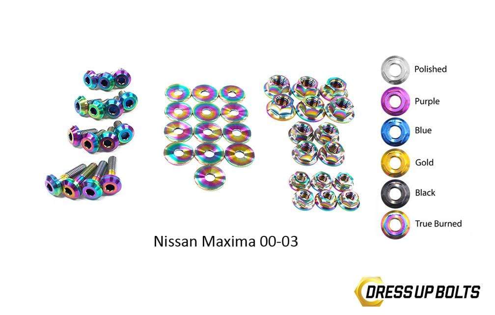 Nissan Maxima (2000-2003) Titanium Engine Bay Kit