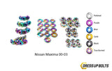Nissan Maxima (2000-2003) Titanium Engine Bay Kit