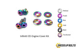 Dress Up Bolts Titanium Hardware Engine Cover Kit - VQ35DE Maxima Engine