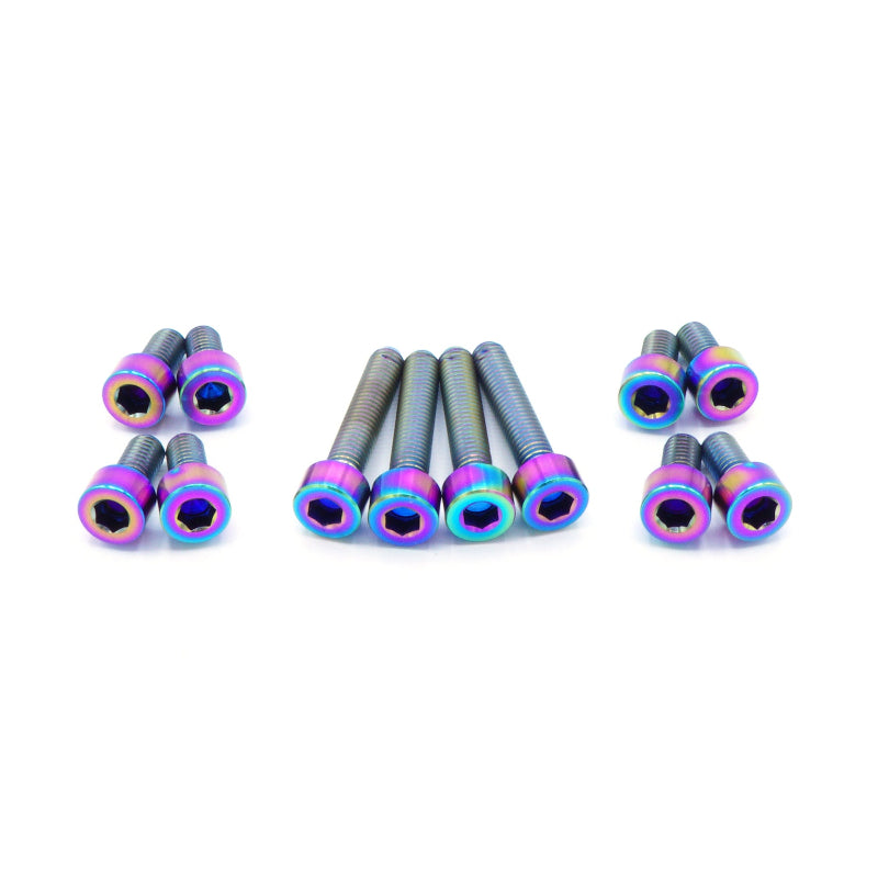 Titanium Hardware Coil Pack Cover Kit - RB25 Engine