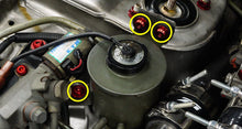 Titanium Hardware Power Steering Reservoir Kit - Nissan 300ZX (1990-1999)