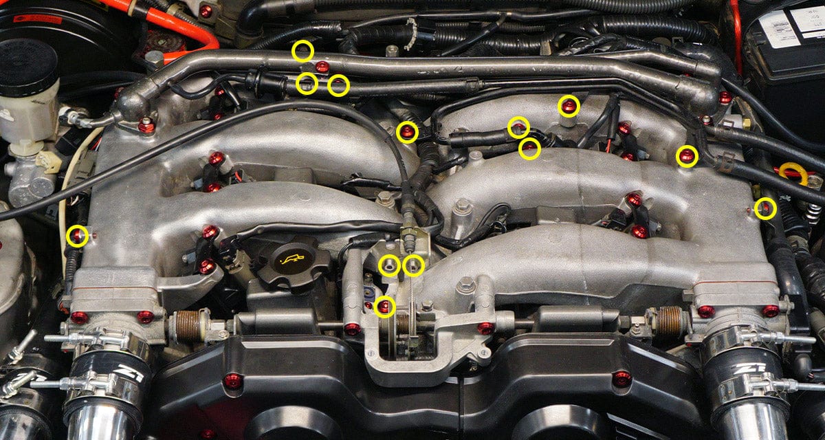 Stage 2 Titanium Hardware Engine Kit - VG30DETT Engine