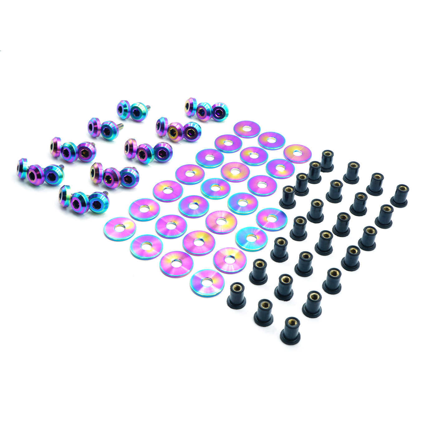 Titanium Hardware Plastic Clip Delete Kit - 2023+ Nissan Z