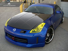 AutoTecknic Carbon Fiber Headlight Trim Set - Nissan 350Z