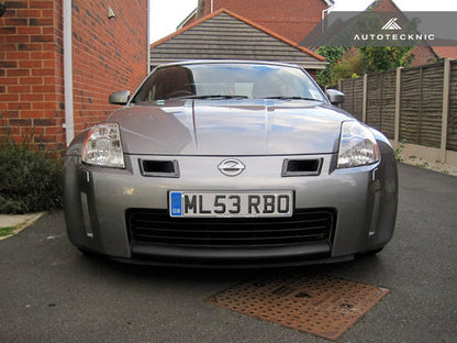 AutoTecknic Carbon Fiber Dual Air Ducts - Nissan 350Z 07-09 (VQ35HR)