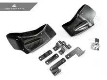 AutoTecknic Dry Carbon Fiber Brake Cooling Duct - Nissan R35 GTR