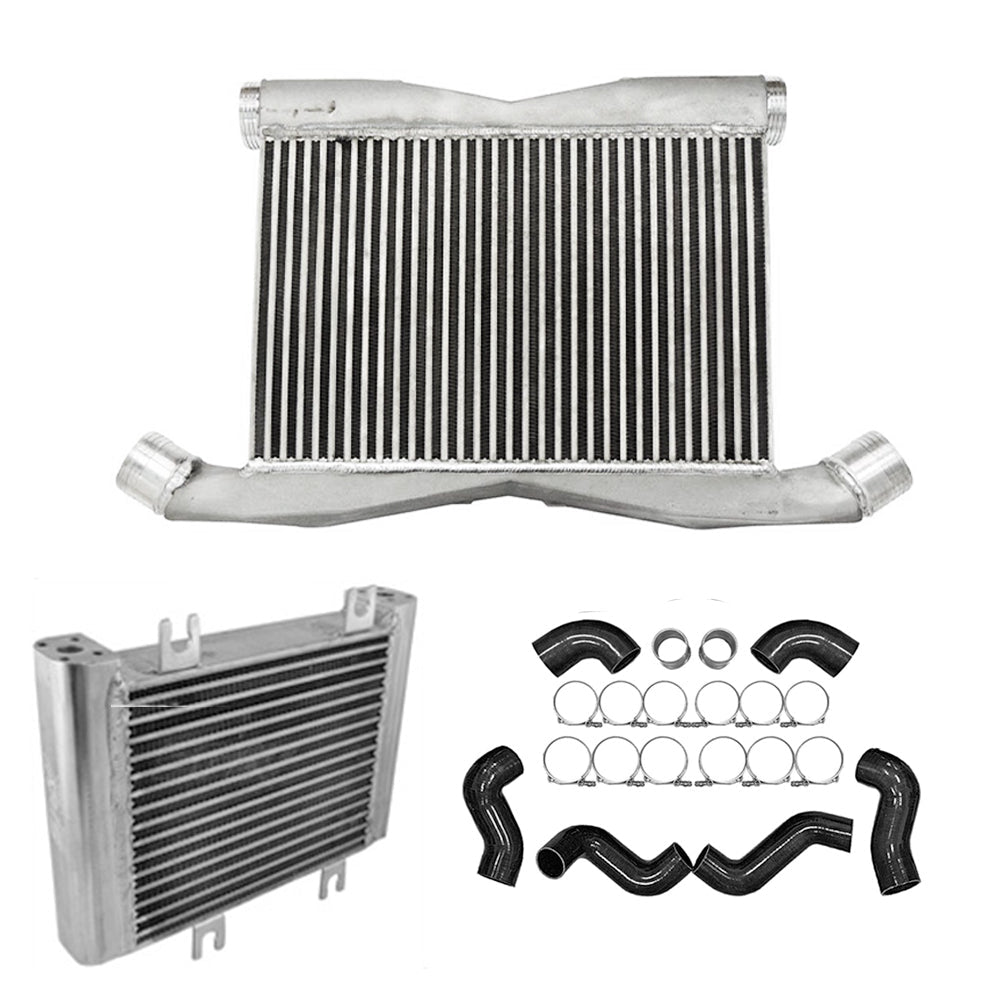 Intercooler upgrade kit for R35 GT-R + Billet Aluminum Oil Cooler - PRE SALE
