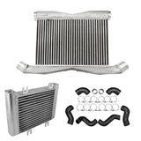 Intercooler upgrade kit for R35 GT-R + Billet Aluminum Oil Cooler - PRE SALE