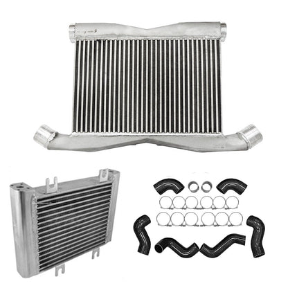 Intercooler upgrade kit for R35 GT-R + Billet Aluminum Oil Cooler - PRE SALE