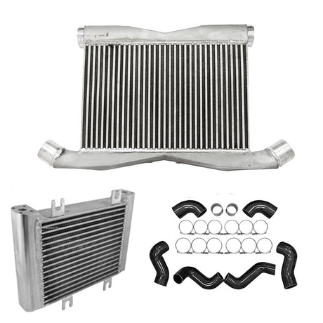 Intercooler upgrade kit for R35 GT-R + Billet Aluminum Oil Cooler - PRE SALE