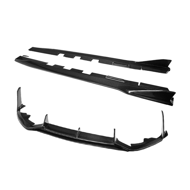 2022-Up Toyota GR86 Carbon Fiber Front Lip & Side Skirts