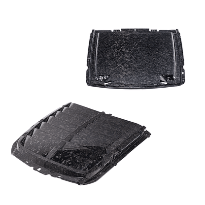 2020-23 Ford Mustang GT500 Carbon Fiber Front Hood Vent & Rain Tray Cover