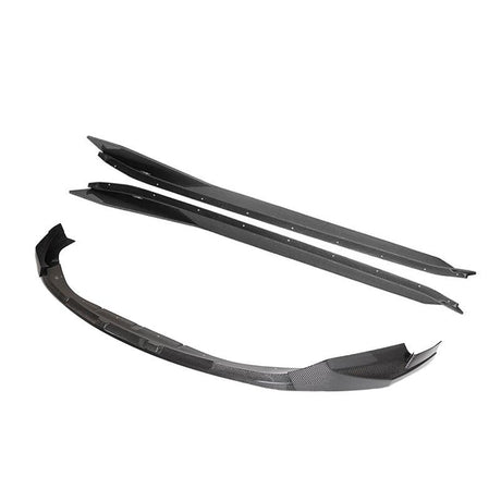 2021-Up BMW G80 M3 G82 G83 M4 Carbon Fiber Front Lip Splitter & Side Skirts