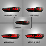 2018 - 2023 Toyota Camry LED Tail Lights Lexus Style