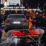 2018 - 2023 Toyota Camry LED Tail Lights Lexus Style