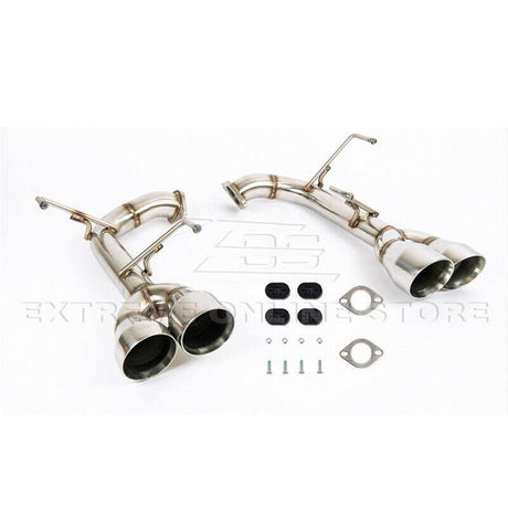 2015-21 Subaru WRX / STi Muffler Delete Axle Back 4 Inch Quad Tips Exhaust