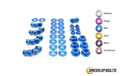 Dress Up Bolts Stage 1 Titanium Hardware Engine Bay Kit - Nissan S15 (1999-2002)