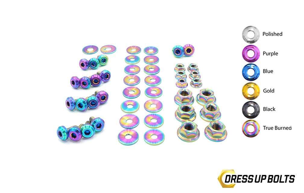 Stage 1 Titanium Hardware Engine Bay Kit - Nissan S15 (1999-2002)