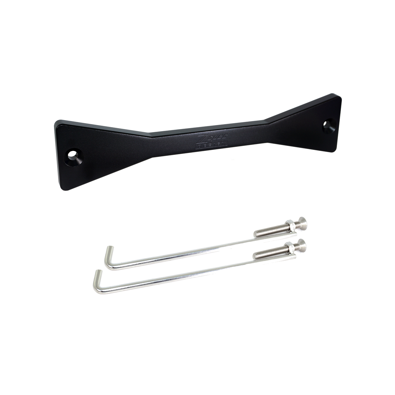 ZSPEC Battery Hold Down/Bracket for D41 Nissan Frontier, Stainless & Billet