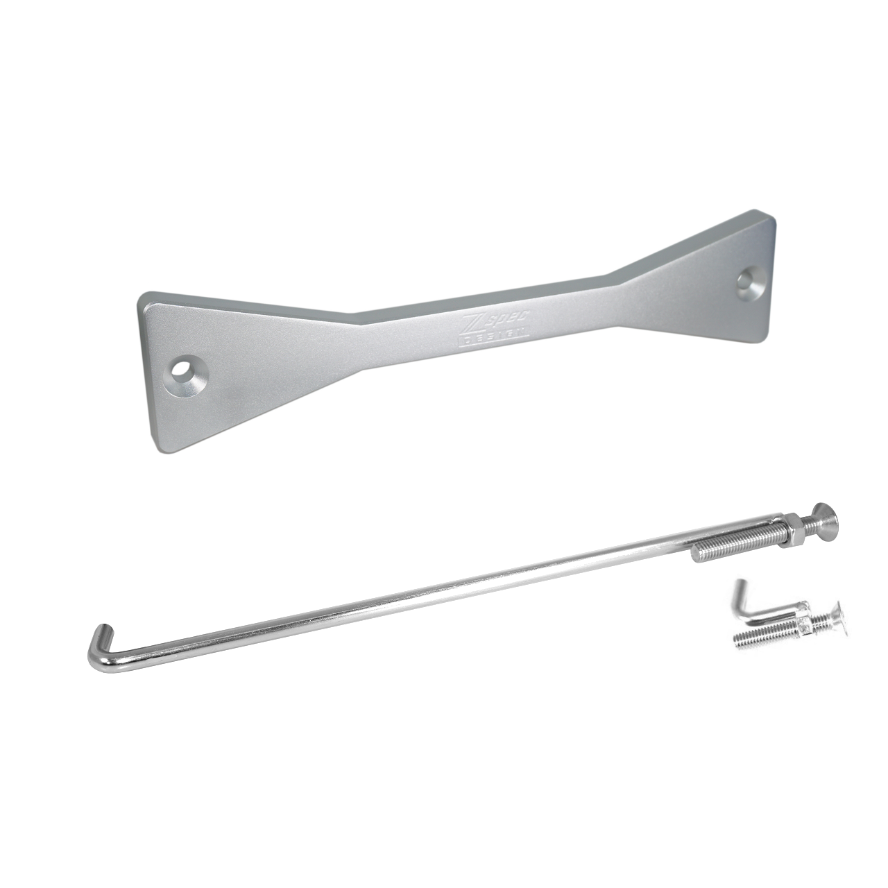 ZSPEC Battery Hold Down/Bracket for Infiniti G35/G37/Q50/Q60, Billet w/ Stainless Hardware