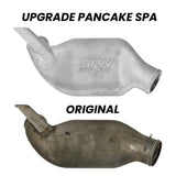 VW/Audi 1.8T 20V Turbo high flow pancake (lower intercooler pipe upgrade) Cast aluminum - PRE SALE