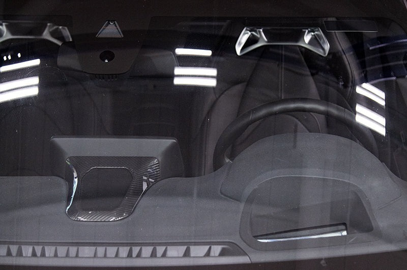 OLM LE Carbon Fiber Center Speaker Cover - 2020 Supra