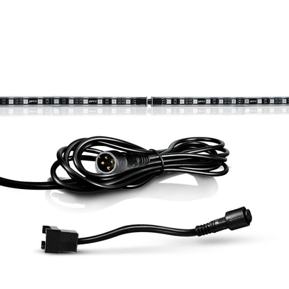 AURA Aluminum Underglow Bar Waterproof Connector With Extension Wire