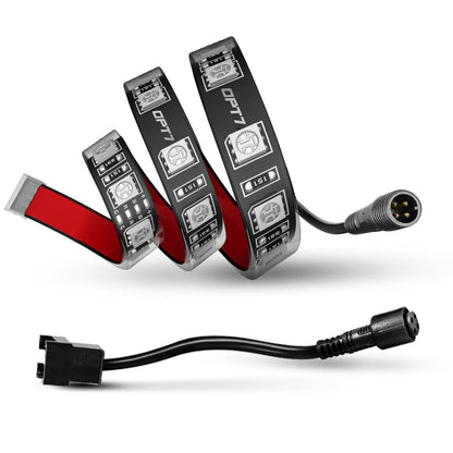 AURA LED Strip with Waterproof Connector With Extension Wire