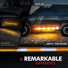 Sidekick Running Board Light Flexible 2PC with Warning Mode