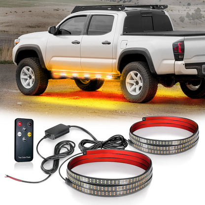Sidekick Running Board Light Flexible 2PC with Warning Mode