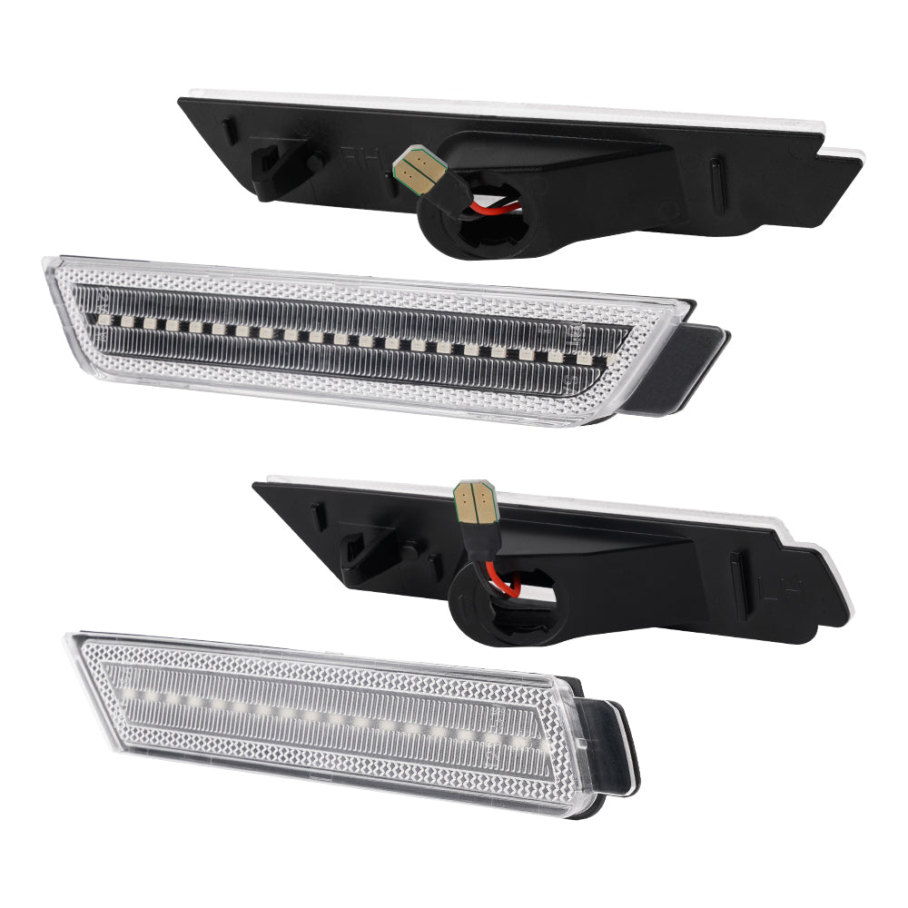 CAMARO 10-15 FRONT/REAR RGB DYNAMIC LED SIDE MARKERS w/ REMOTE