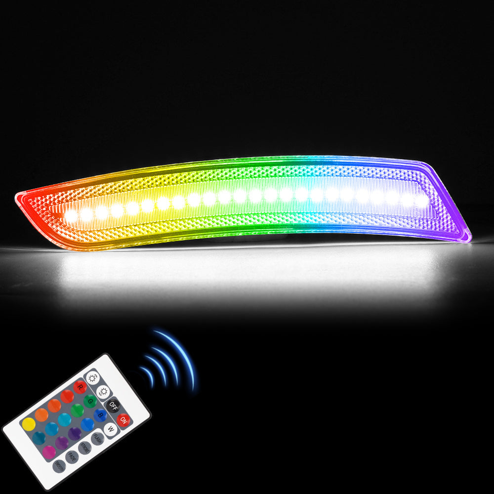 CAMARO 16-24 FRONT/REAR RGB DYNAMIC LED SIDE MARKERS w/ REMOTE