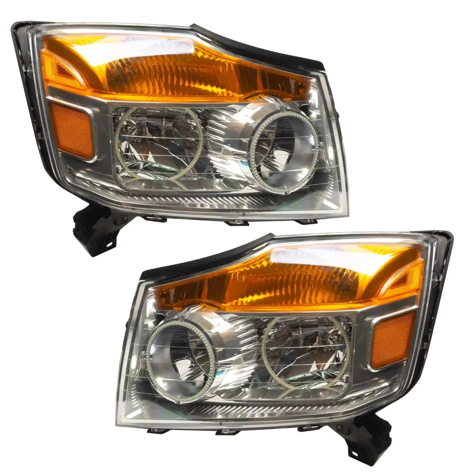ORACLE Lighting 2008-2015 Nissan Armada Pre-Assembled Halo Headlights