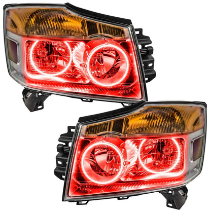 ORACLE Lighting 2008-2015 Nissan Armada Pre-Assembled Halo Headlights