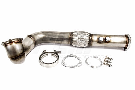 OPEN BOX - PLM Power Driven B-Series Downpipe For Ramhorn Turbo Manifold B16 B18 B20
