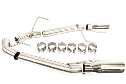 PLM 2.5" Dual Axle Back Exhaust Pipe Kit Mustang 05-10 V8 GT GT500 (Copy)