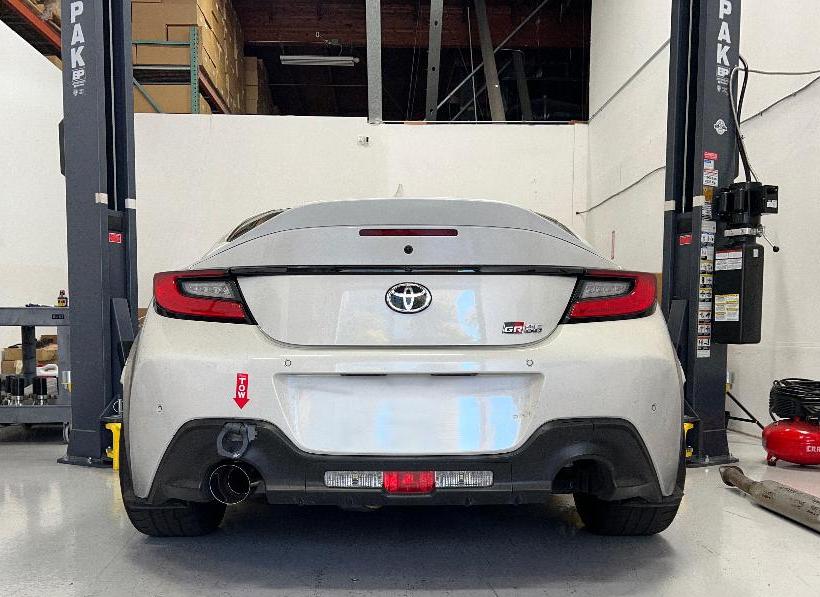 PLM Axle Back Exhaust 3" Track Pipe 2022+ BRZ GR86