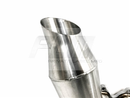 OPEN BOX PLM Power Driven H-Series Hood Exit Race Header 4-1 Megaphone H22 F20B H22A