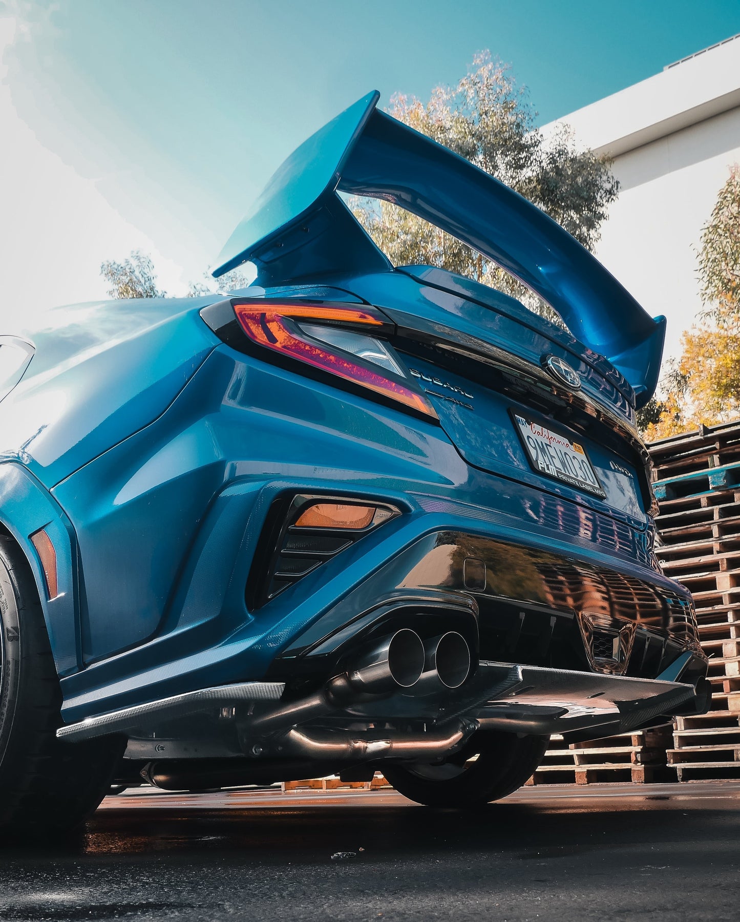 PLM 2022+ Subaru WRX VB 3-Piece Carbon Fiber Rear Diffuser