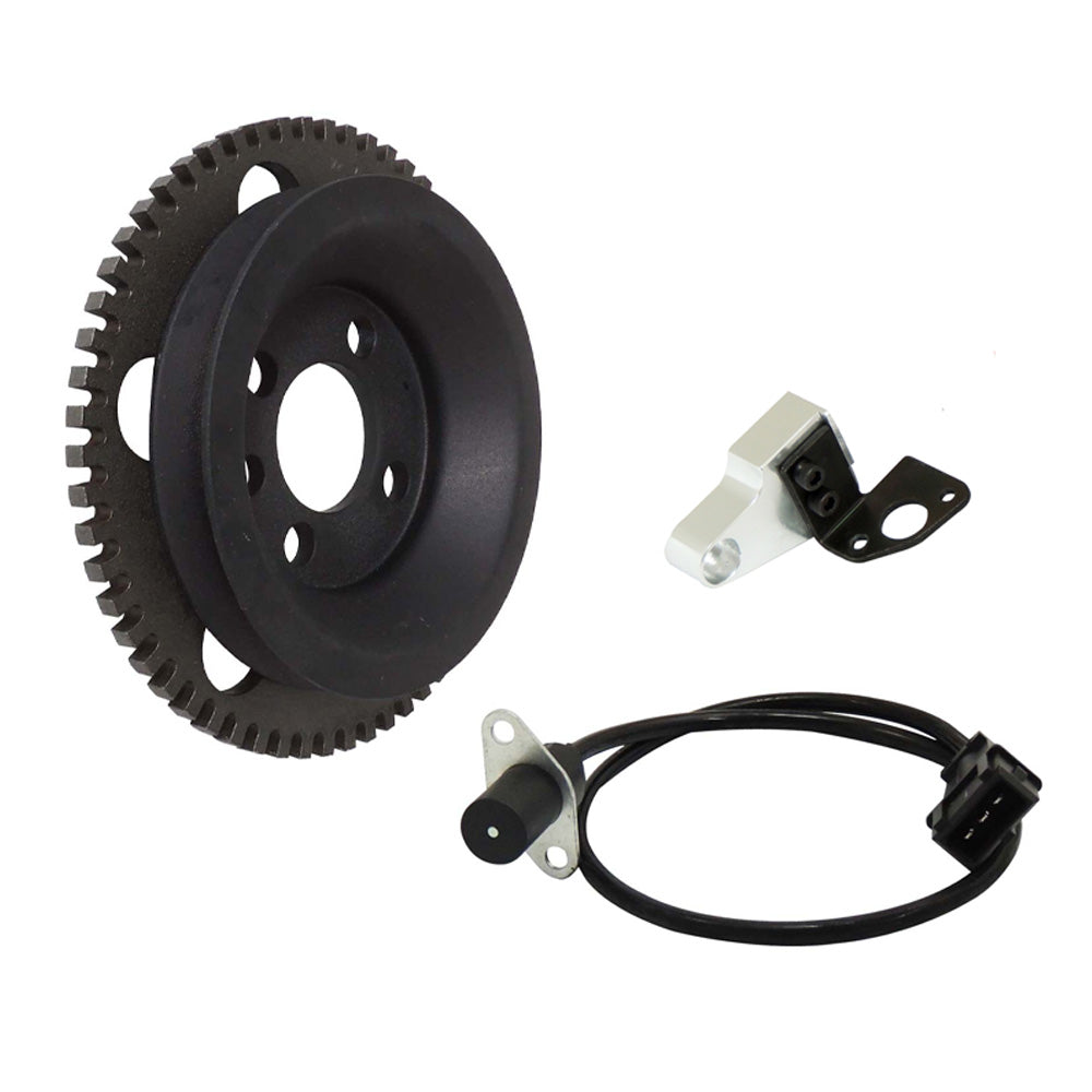 VW MKI II Rabbit , Audi 80, scirocco 8v underdrive crank trigger adapter kit - Black