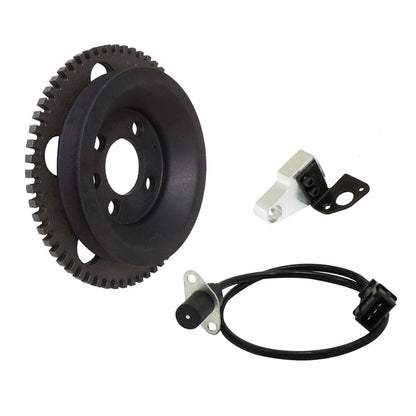 VW MKI II Rabbit , Audi 80, scirocco 8v underdrive crank trigger adapter kit - Black