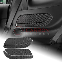 2024+ S650 Mustang Real Carbon Fiber Rear Seat Side Panel Overlay