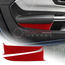 2024+ S650 Mustang Real Carbon Fiber Door Lower Panel Trim Overlay