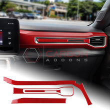 Real Carbon Fiber Passenger Side Dashboard Trim Overlays for 2024+ Ford Mustang