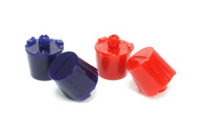 Perrin [15-25 WRX, 15-21 STI] Trunk Bumper Pair Red/Blue | PSP-BDY-502