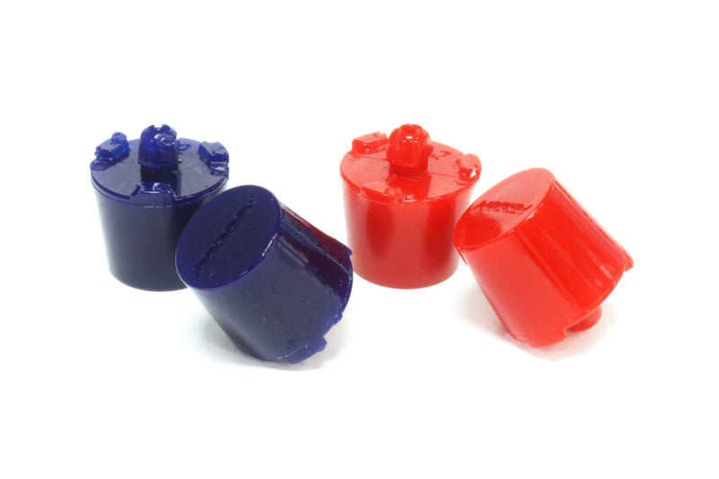 Perrin [15-25 WRX, 15-21 STI] Trunk Bumper Pair Red/Blue | PSP-BDY-502