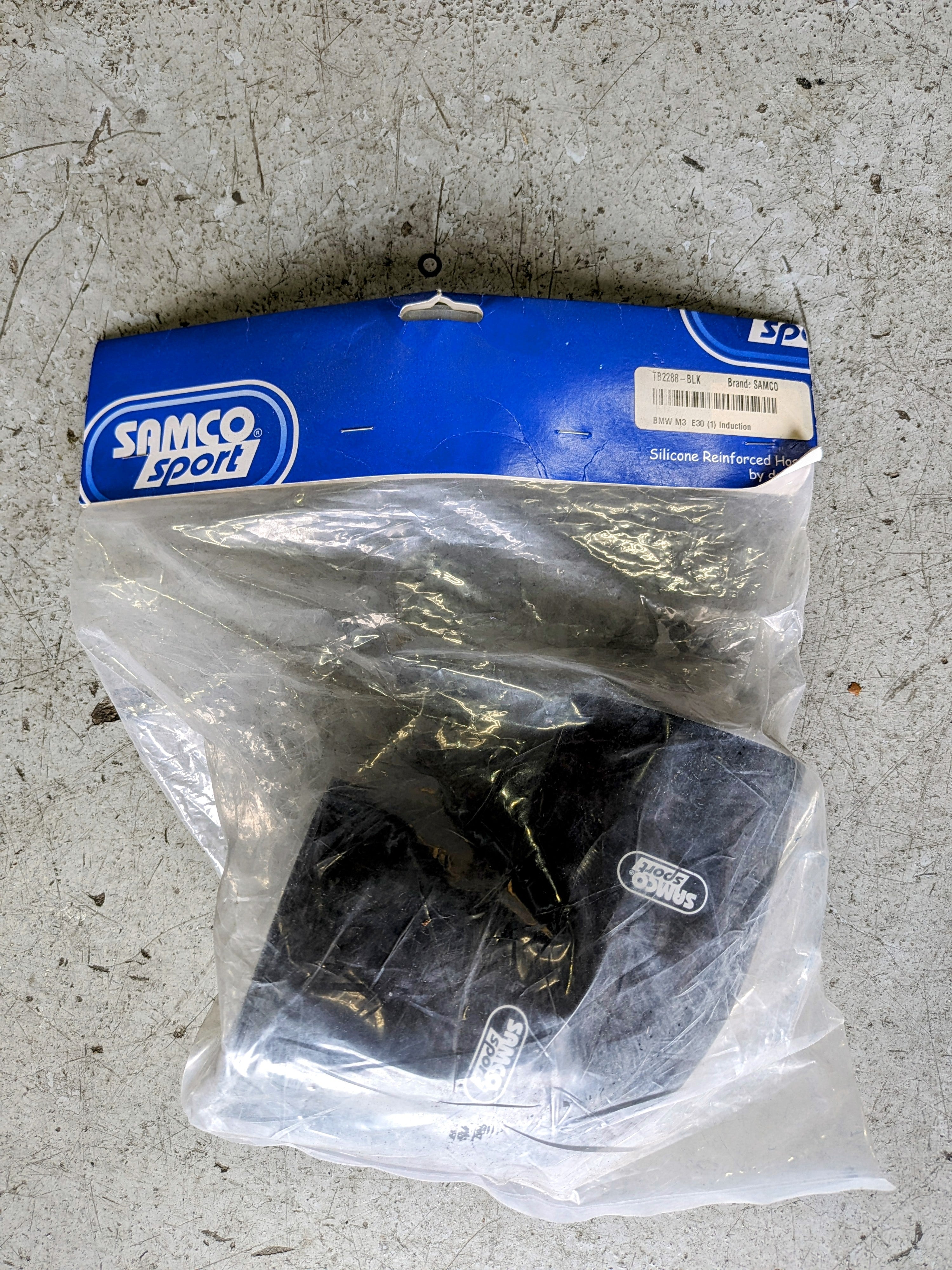 SAMCO Induction Hose Kit - Black, For 1986-1992 BMW M3 E30 2.3L