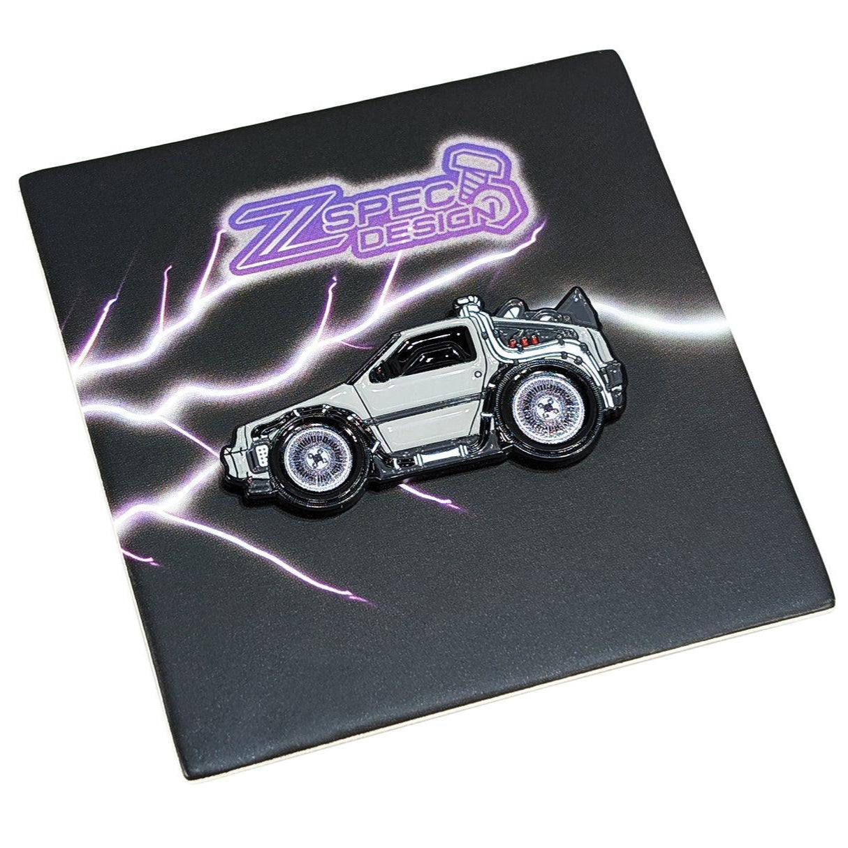 ZSPEC Collector Lapel / Hat Pin - DeLorean DMC-12 88mph