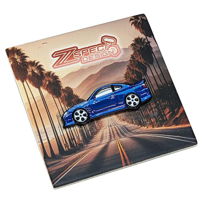 ZSPEC Collector Lapel / Hat Pin - Blue Silvia S15 Cruiser