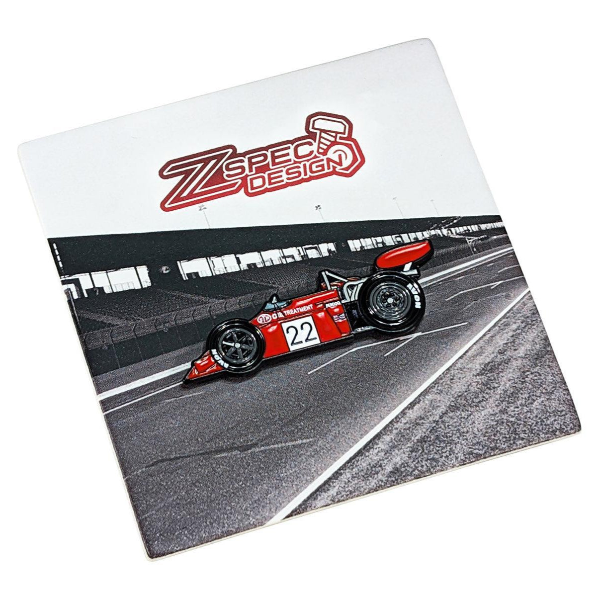 ZSPEC Collector Lapel / Hat Pin - Red Formula Racing Legend